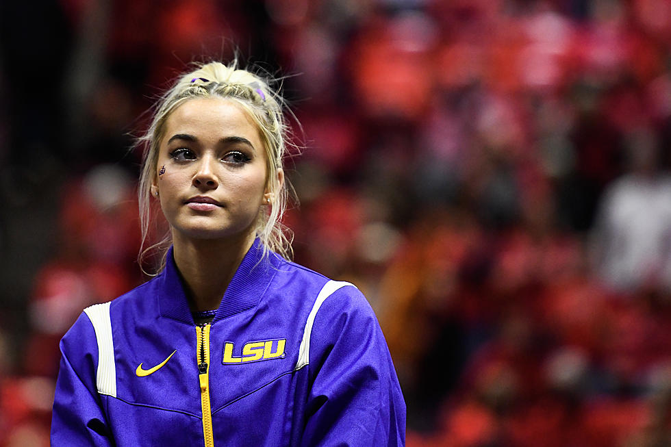 Photo of Olivia Dunne At LSU Football Game With BoyfrIend Paul Skenes