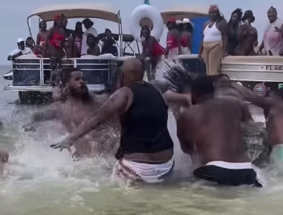 Massive Brawl Breaks Out at Crab Island in Destin, FL [VIDEO]