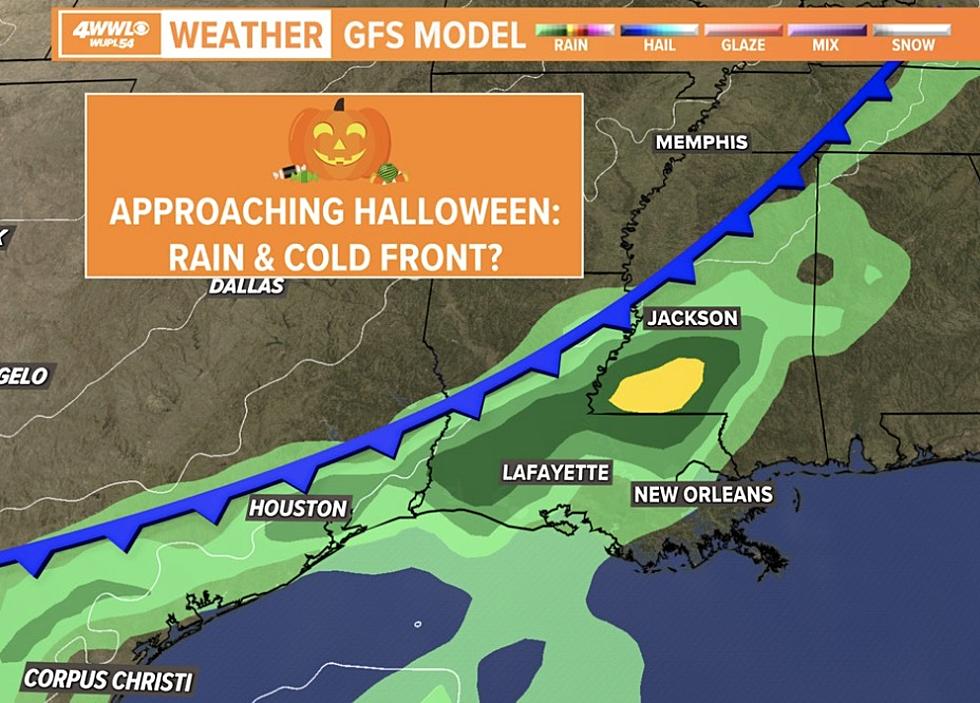 Could a Strong Cold Front Reach Louisiana for Halloween?