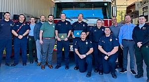 Youngsville Firefighters Receive Meritorious Life Saving Award