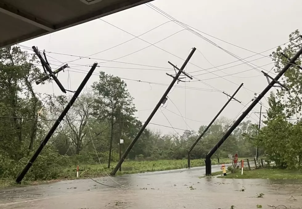 Photos Shows Damage From Severe Thunderstorms in Louisiana