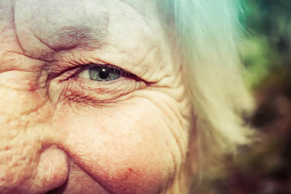 Wrinkles on a Woman's Face