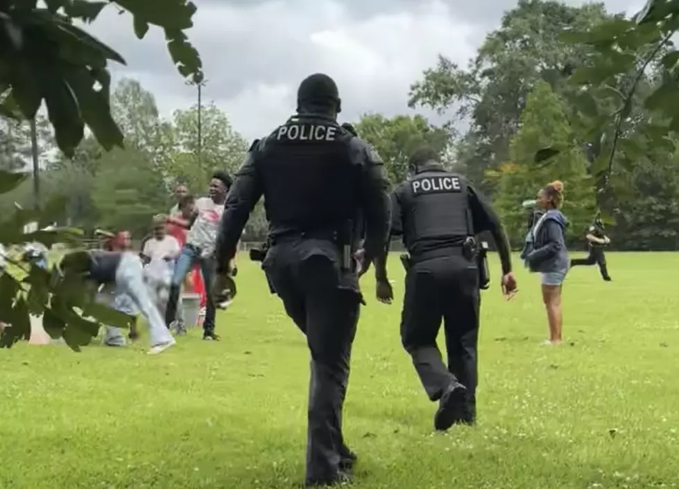 Watch Franklin Police Officers 'Battle' Kids in Park 