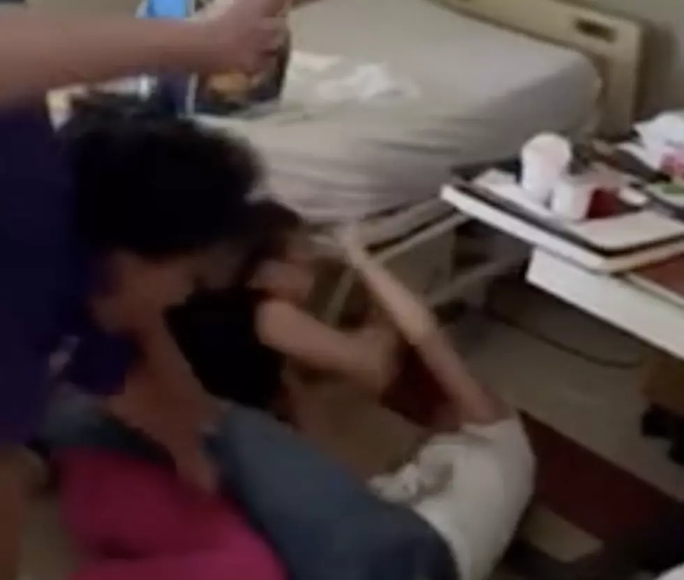 Vicious Fight Caught on Camera From Inside Ville Platte, Louisiana Hospital