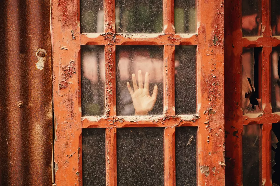 Hand on Glass
