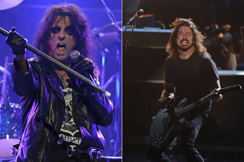 Alice Cooper, Queen&#8217;s Roger Taylor Join Foo Fighters in Concert