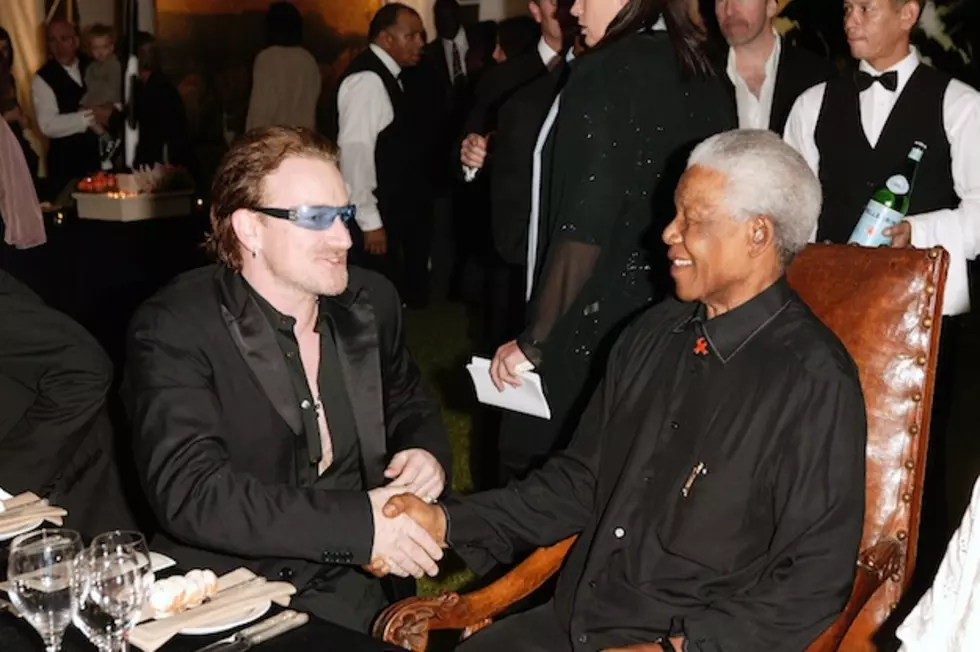 U2 Wish Nelson Mandela ‘Happy Birthday’ at Philadelphia Concert