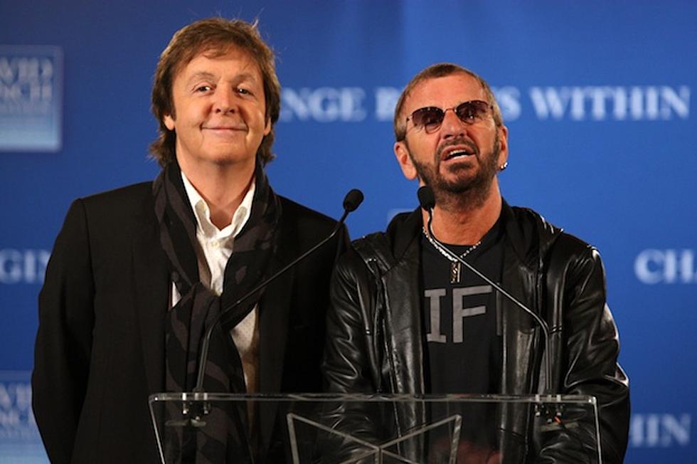 Paul McCartney Plays Beatles&#8217; &#8216;Birthday&#8217; for Ringo Starr