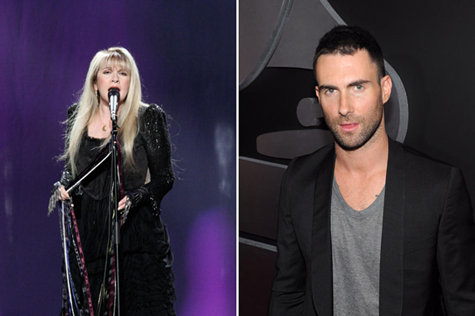Stevie Nicks Performs &#8216;Leather And Lace&#8217; With Maroon 5