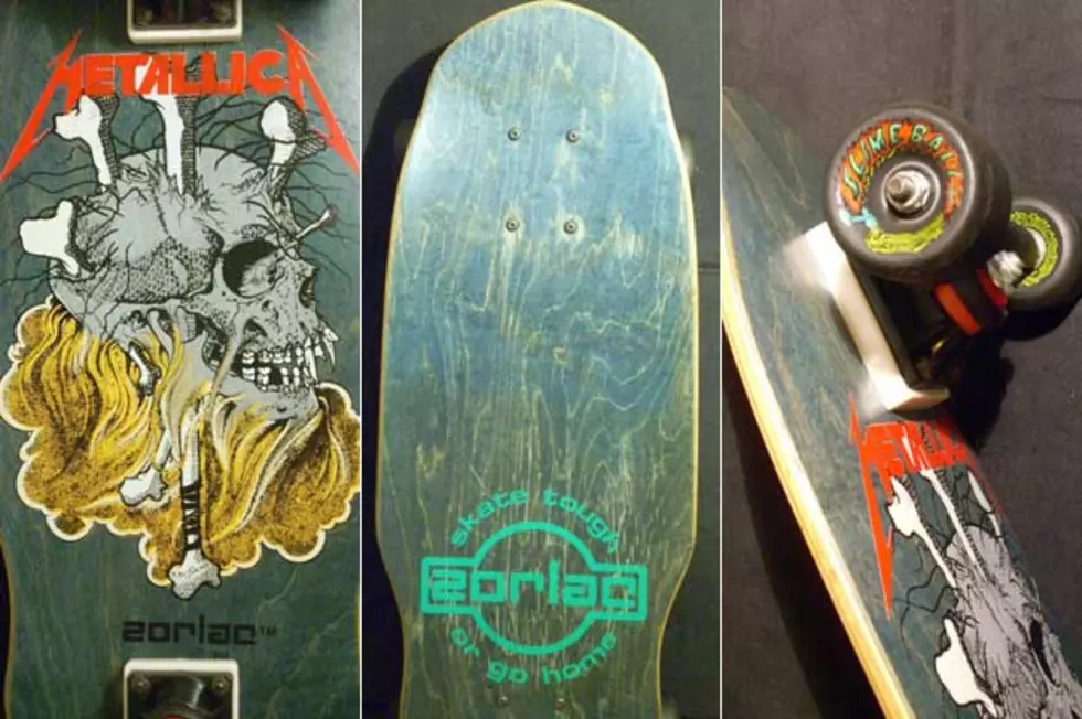 Metallica Skateboard Sells for $590 on eBay