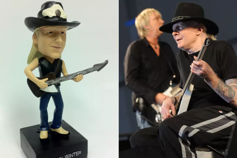 Win a Johnny Winter Guitar God Figure and CD Prize Pack
