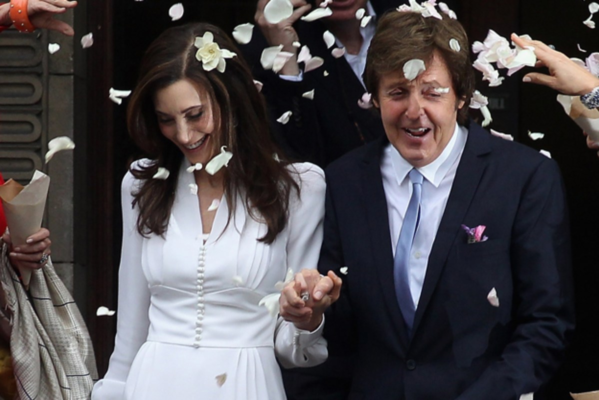 Paul McCartney and Nancy Shevell Wedding Photos