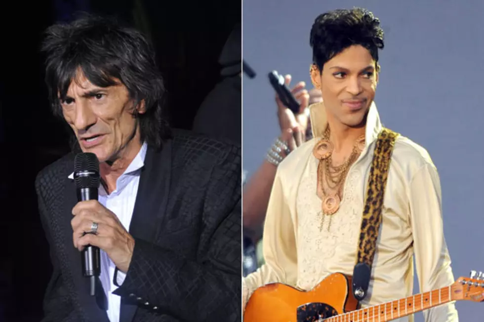 Ronnie Wood Remembers Rolling Stones Fans Throwing Vegetables at Prince