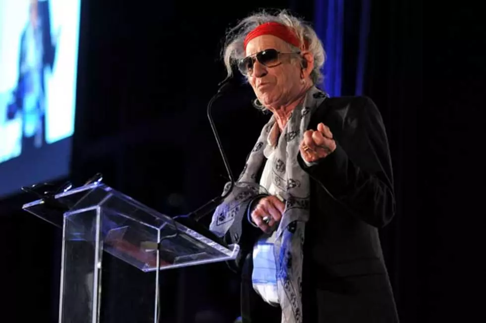 Keith Richards Accepts Prestigious Literary Award