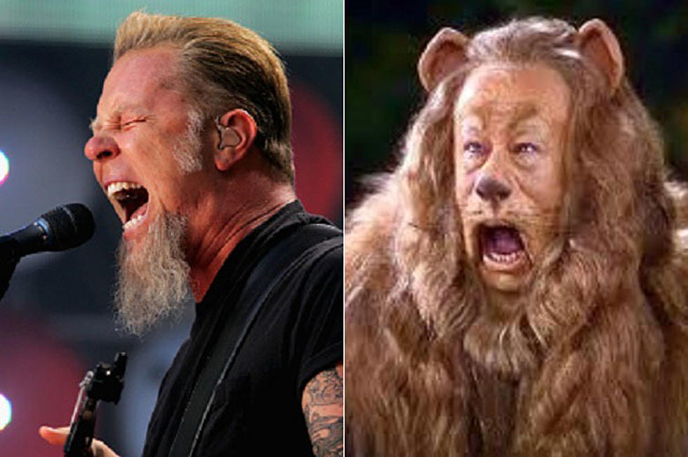 James Hetfield + the Cowardly Lion – Rock Star Look-Alikes