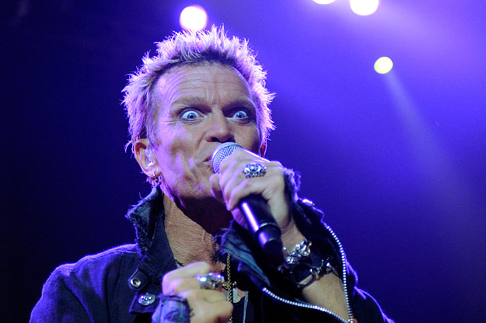 Billy Idol Works On New Music With Son, Jams With Camp Freddy