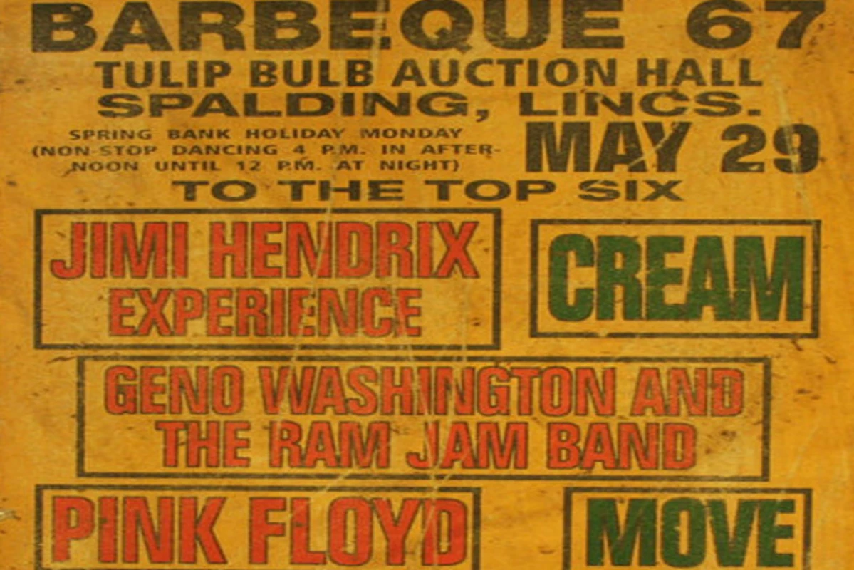 Pink Floyd 1967 Concert Poster 