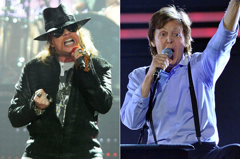 Daily Rewind: Guns N’ Roses, Paul McCartney, E Street Band + More