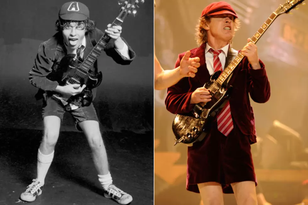 Angus Young &#8211; Then and Now