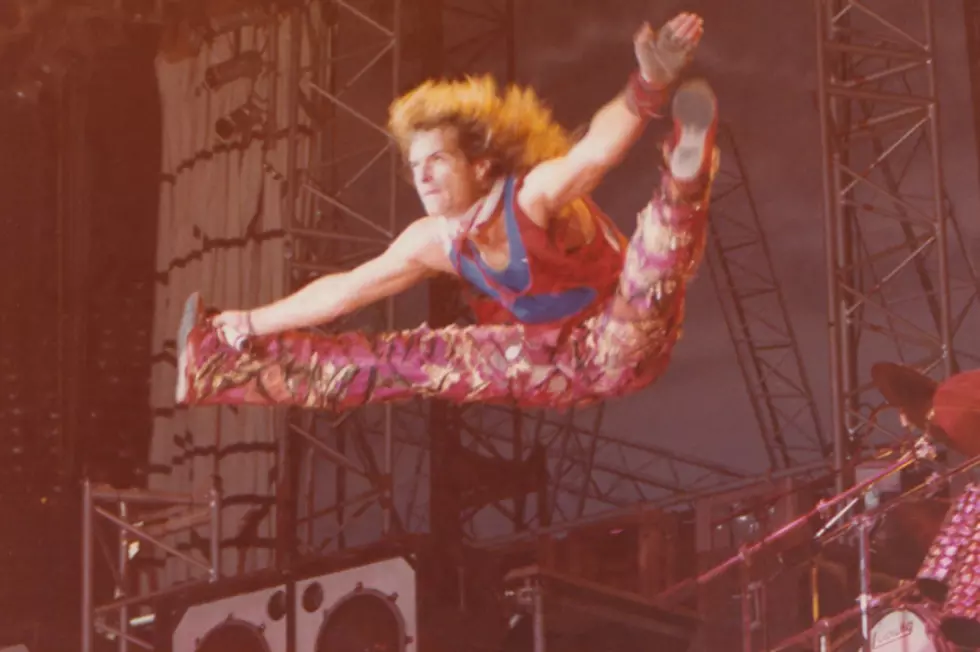Van Halen's David Lee Roth in Full Flight – Pic of the Week