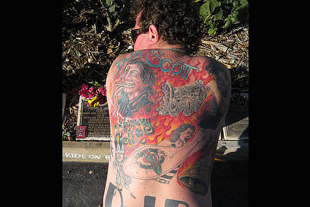 Bon Scott tattoo by Marek Hali  Post 20994