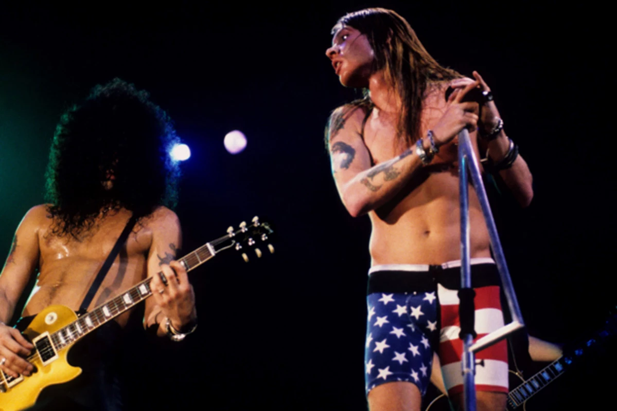 Axl Rose – Artists Wearing the American Flag
