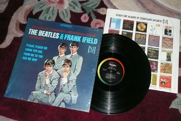 The Beatles & Frank Ifield Stereo 'On Stage' Album Sells For Over 