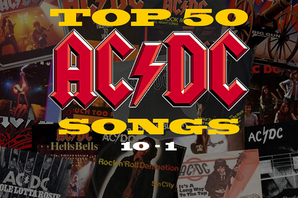Top 50 AC/DC Songs: 10 to 1