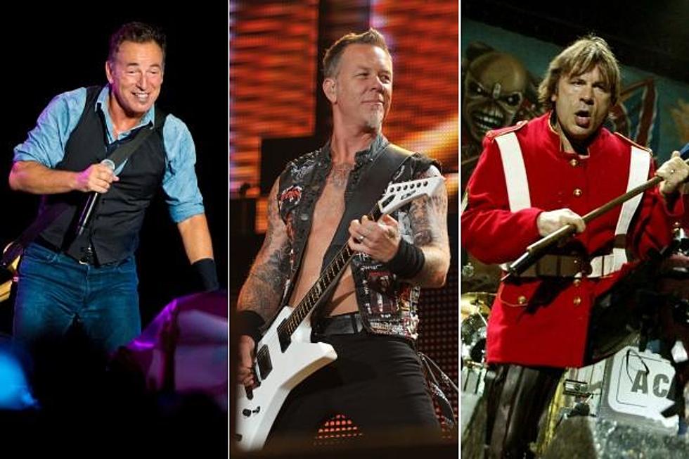 Rock Report: Bruce Springsteen, Metallica, Iron Maiden to Headline Rock in Rio 2013