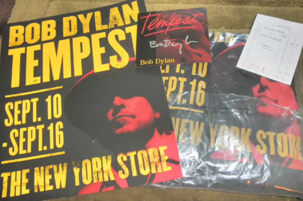 Bob Dylan Autographed ‘Tempest’ CD Sells for $3,000 on eBay