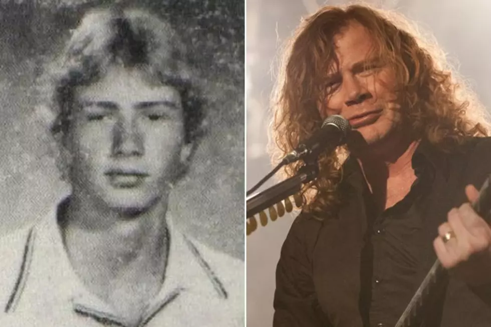 It’s Dave Mustaine’s Yearbook Photo!