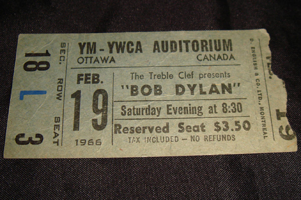 Bob Dylan 1966 Concert Ticket Stub Sells For 324 Times Its Original Price