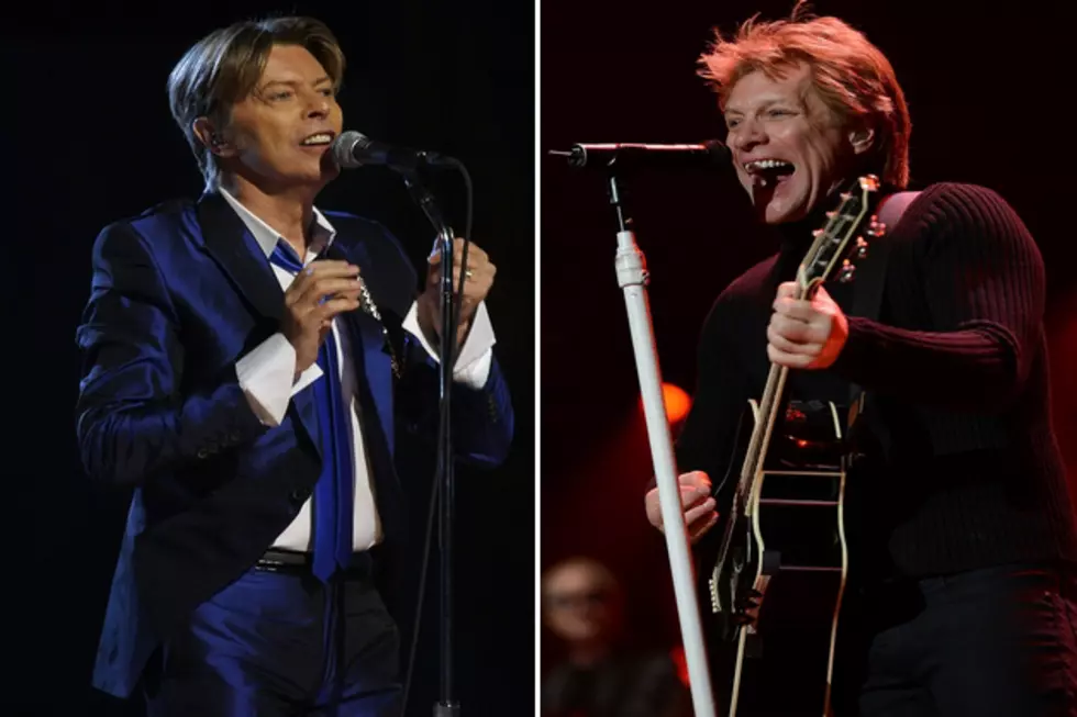 David Bowie and Bon Jovi Battling it Out for No. 1