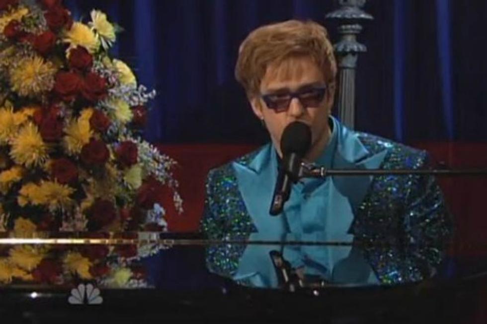 Justin Timberlake Impersonates Elton John on ‘Saturday Night Live’