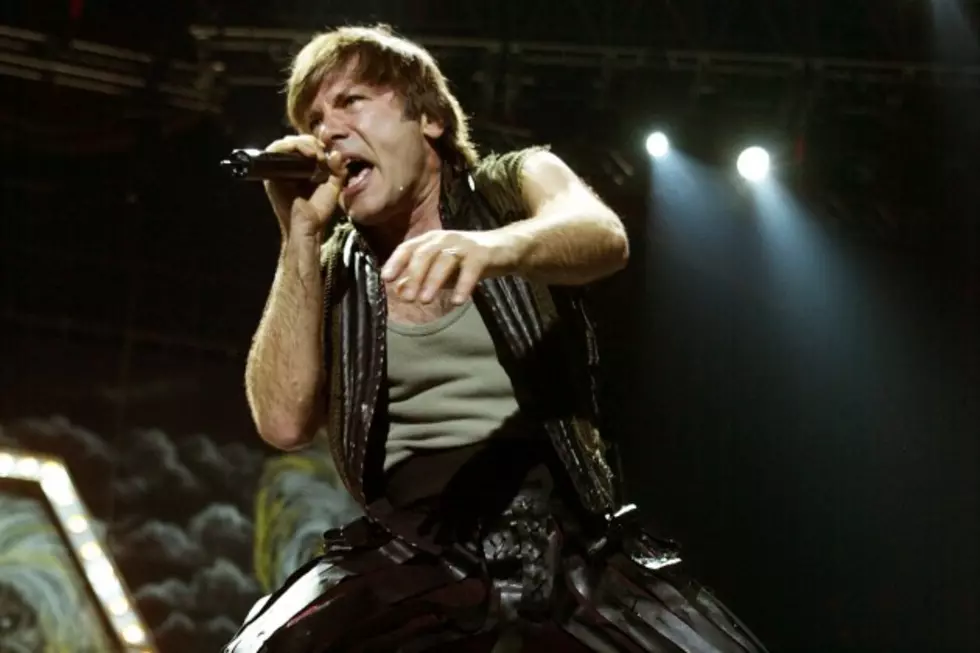 Iron Maiden’s Bruce Dickinson Fences Against Olympic Medalist