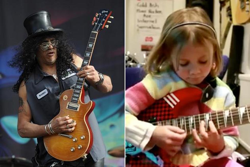 Slash ‘Speechless’ at Video of Seven Year Old Girl Playing ‘Sweet Child O’ Mine’