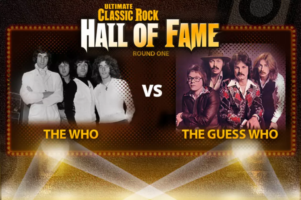 The Who Vs. The Guess Who &#8211; Ultimate Classic Rock Hall of Fame Round One