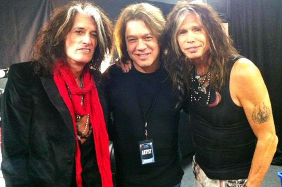 Eddie Van Halen Gets a Visit From the Toxic Twins &#8211; Pic of the Week