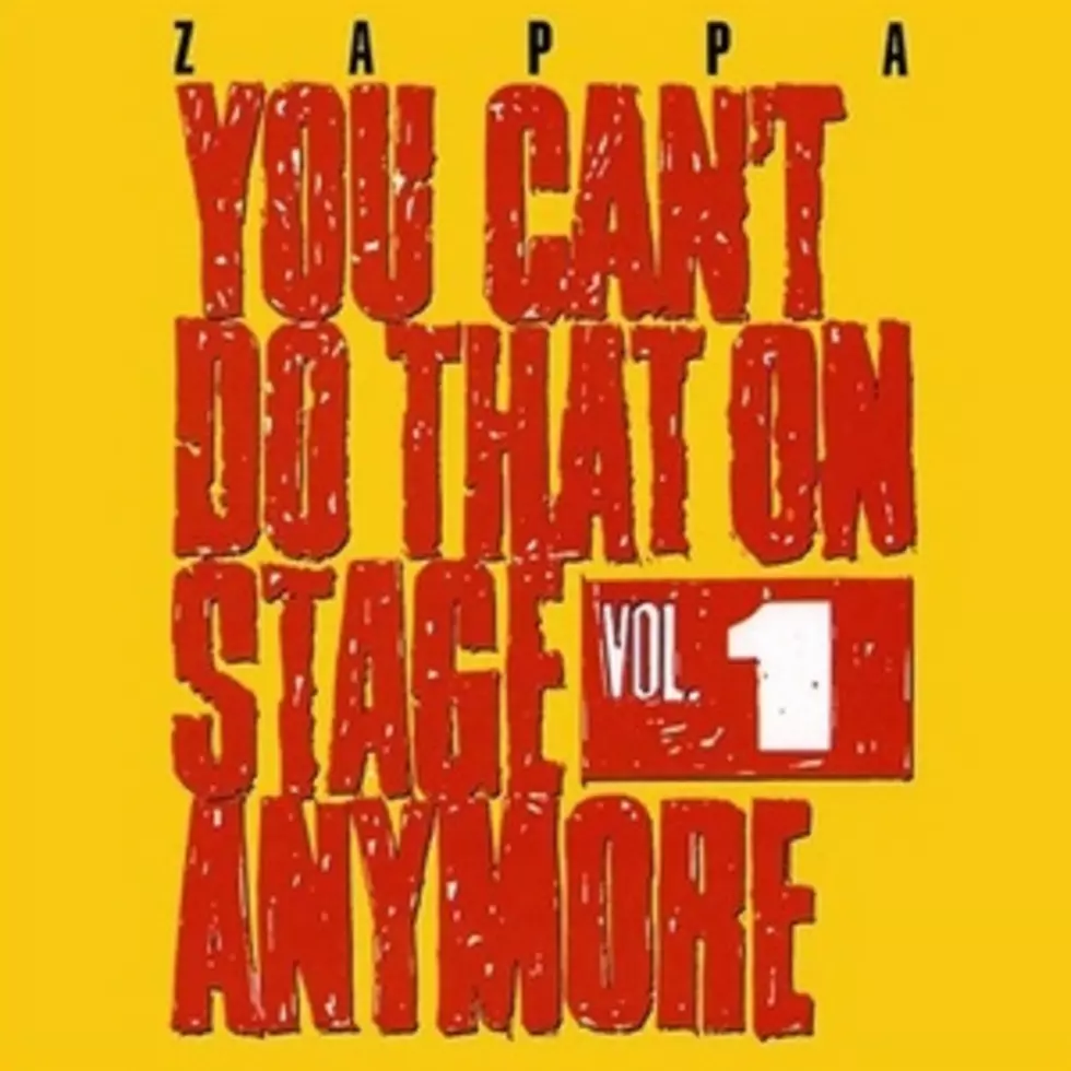 25 Years Ago: Frank Zappa Releases &#8216;You Can&#8217;t Do That On Stage Anymore, Vol. 1&#8242;