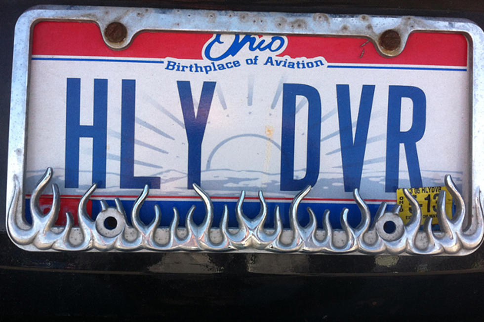Dio &#8216;HLY DVR&#8217; License Plate &#8211; Pic of the Week