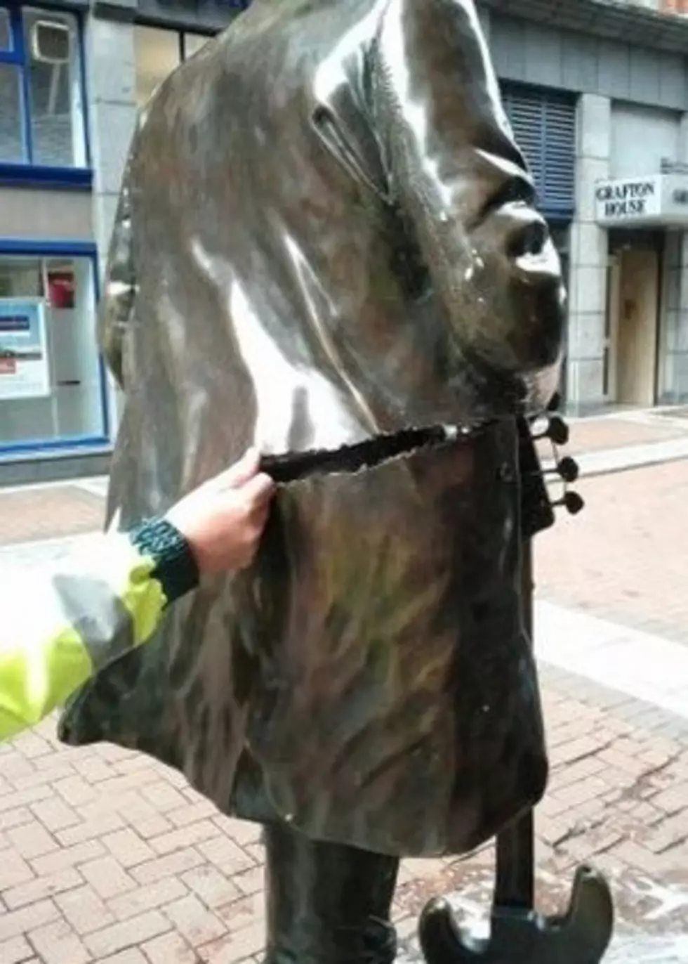 Phil Lynott Statue Damaged by Vandals