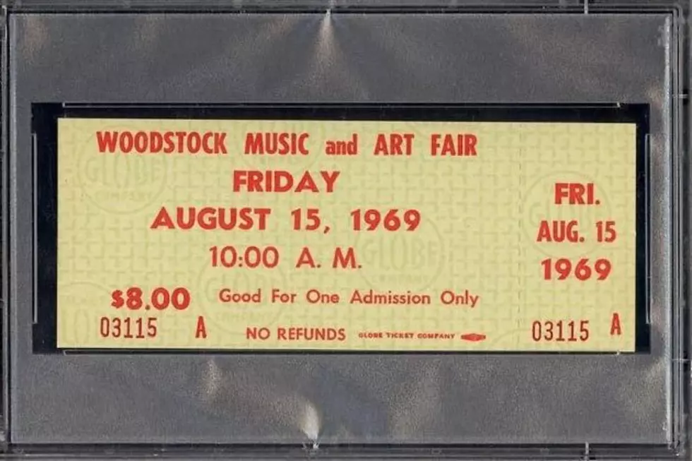 Woodstock Ticket Sells for $1,000