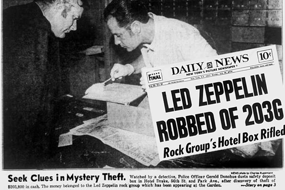42 Years Ago: Led Zeppelin Robbed of $200,000