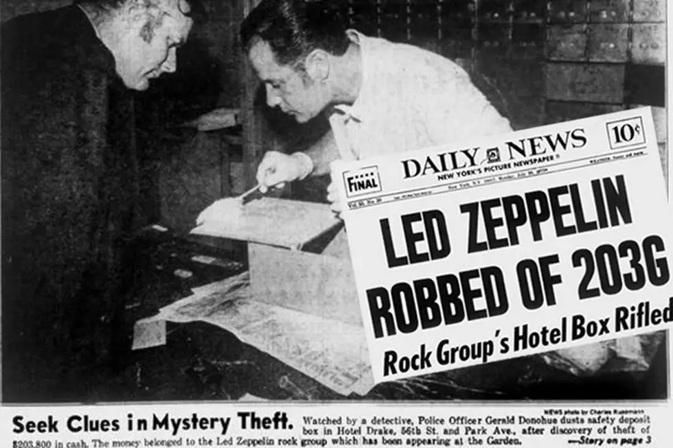 42 Years Ago: Led Zeppelin Robbed of $200,000