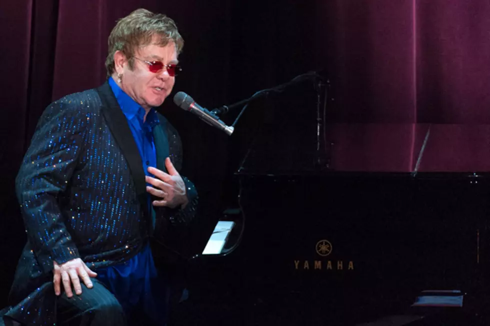 Elton John&#8217;s Platform Boots Auctioned Off For Charity
