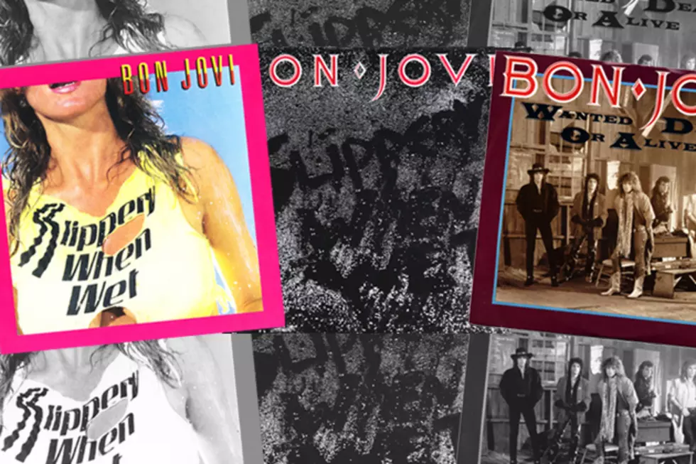 Cowboys, Wet T-Shirts &#038; Trash Bags: A Tale of Three Bon Jovi &#8216;Slippery When Wet&#8217; Album Covers