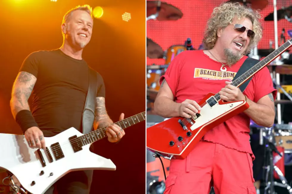 James Hetfield Turned Down Sammy Hagar &#8230; But It&#8217;s Cool