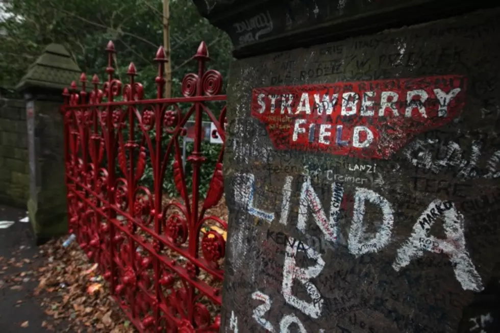 Strawberry Fields Gates Vandalized