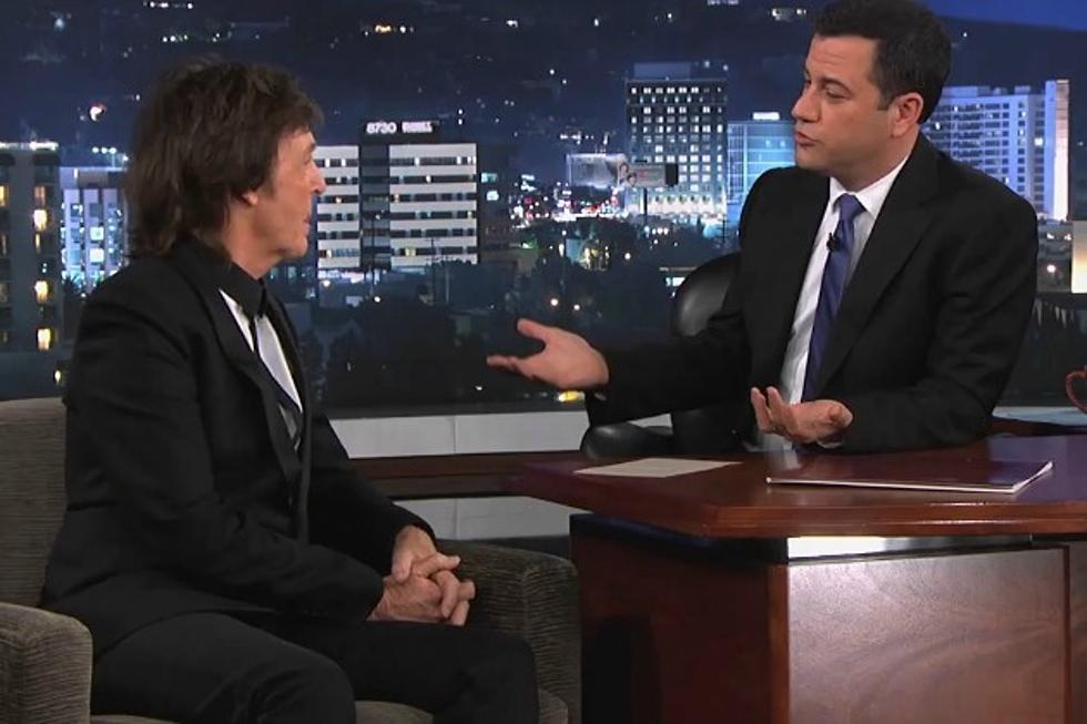 Paul McCartney Pays a Visit to Jimmy Kimmel