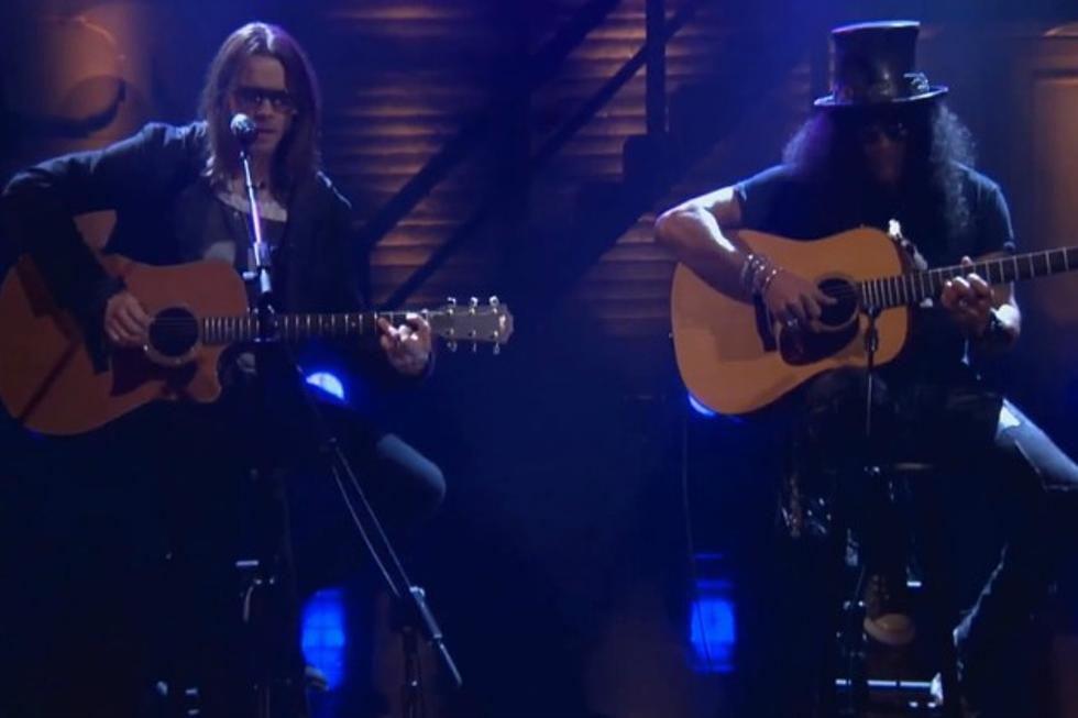 Slash Performs New Song On ‘Conan’ [Video]
